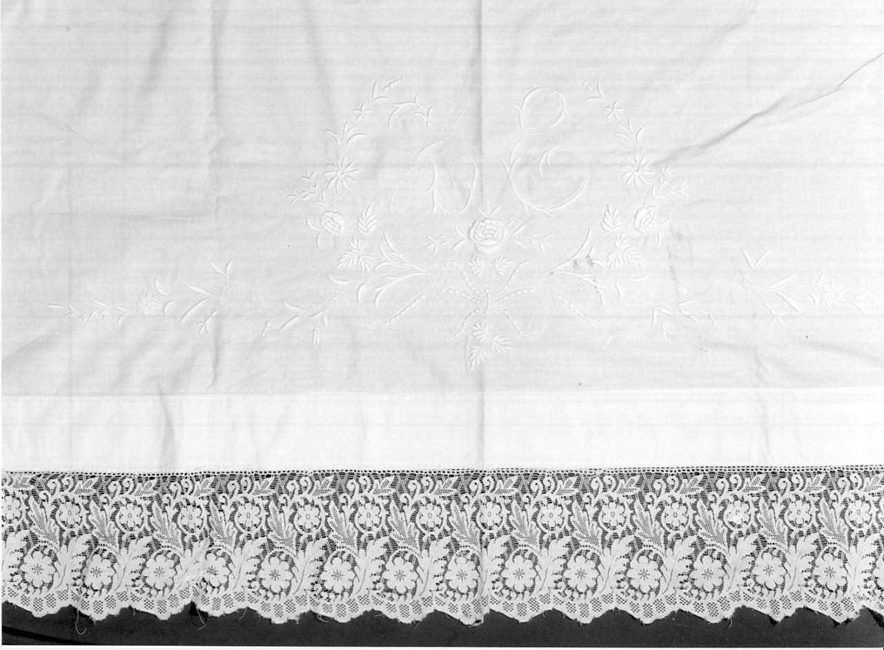 tovaglia d'altare, opera isolata - manifattura lombarda (ultimo quarto sec. XIX)