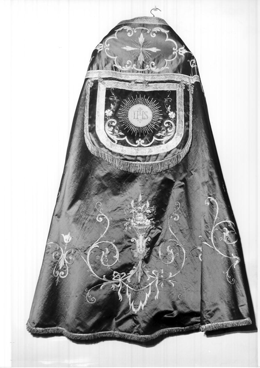 paramento liturgico, insieme - ambito mantovano (metà sec. XX)