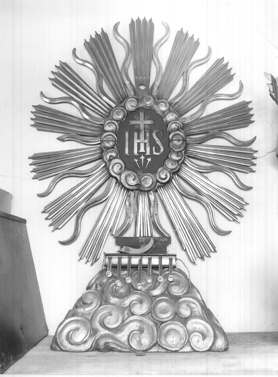 trono per esposizione eucaristica, opera isolata - bottega mantovana (primo quarto sec. XX)