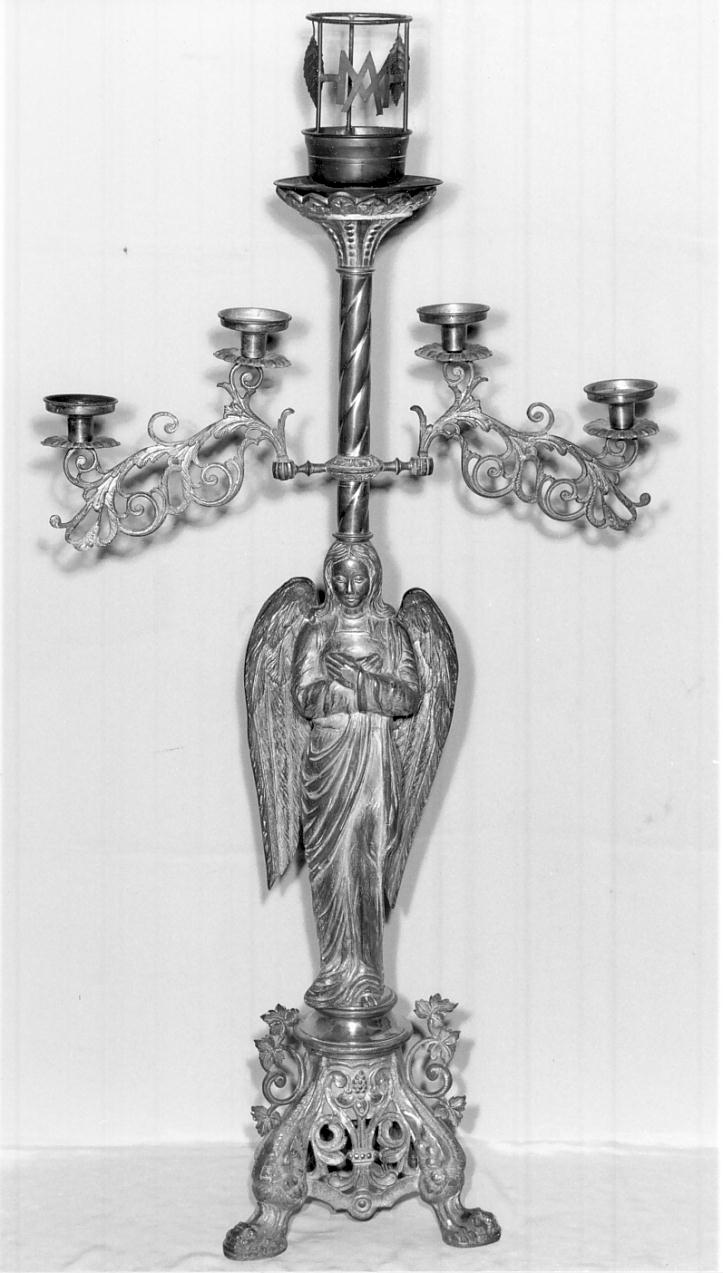 candelabro, serie - ambito lombardo (fine/inizio secc. XIX/ XX)