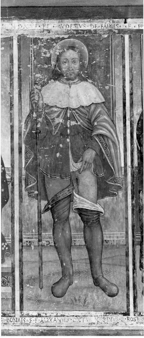 San Rocco (dipinto, ciclo) - ambito bresciano (primo quarto sec. XVI)