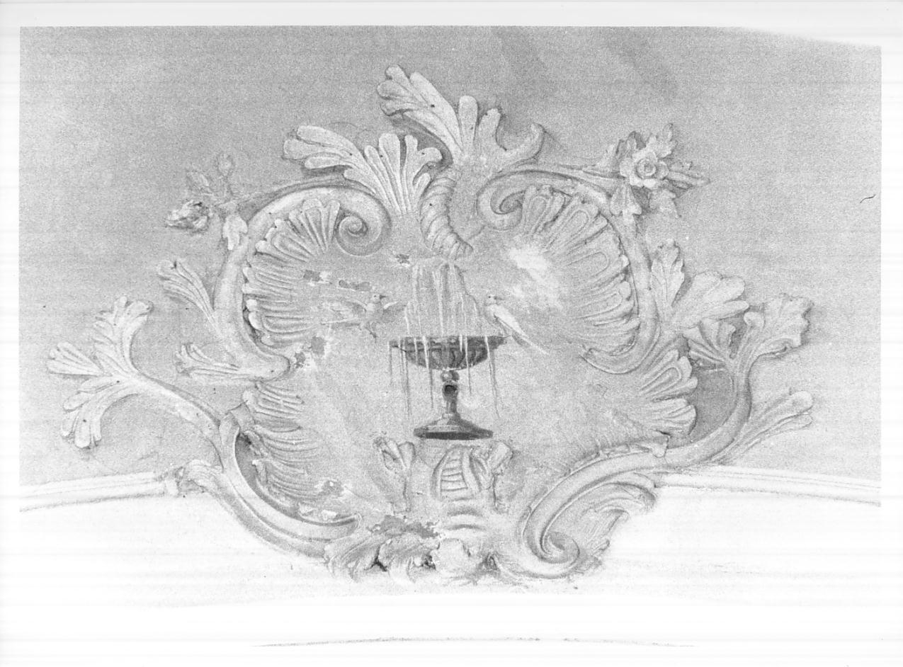 fontana della vita (medaglione, elemento d'insieme) di Terzani Davide, Rocca Bortolo (sec. XVIII)