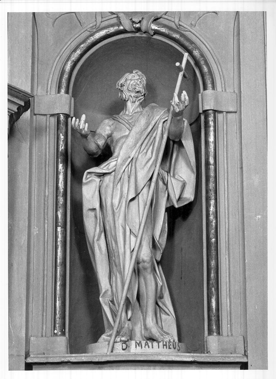 San Matteo Evangelista (statua, opera isolata) di Salterio Stefano (ultimo quarto sec. XVIII)