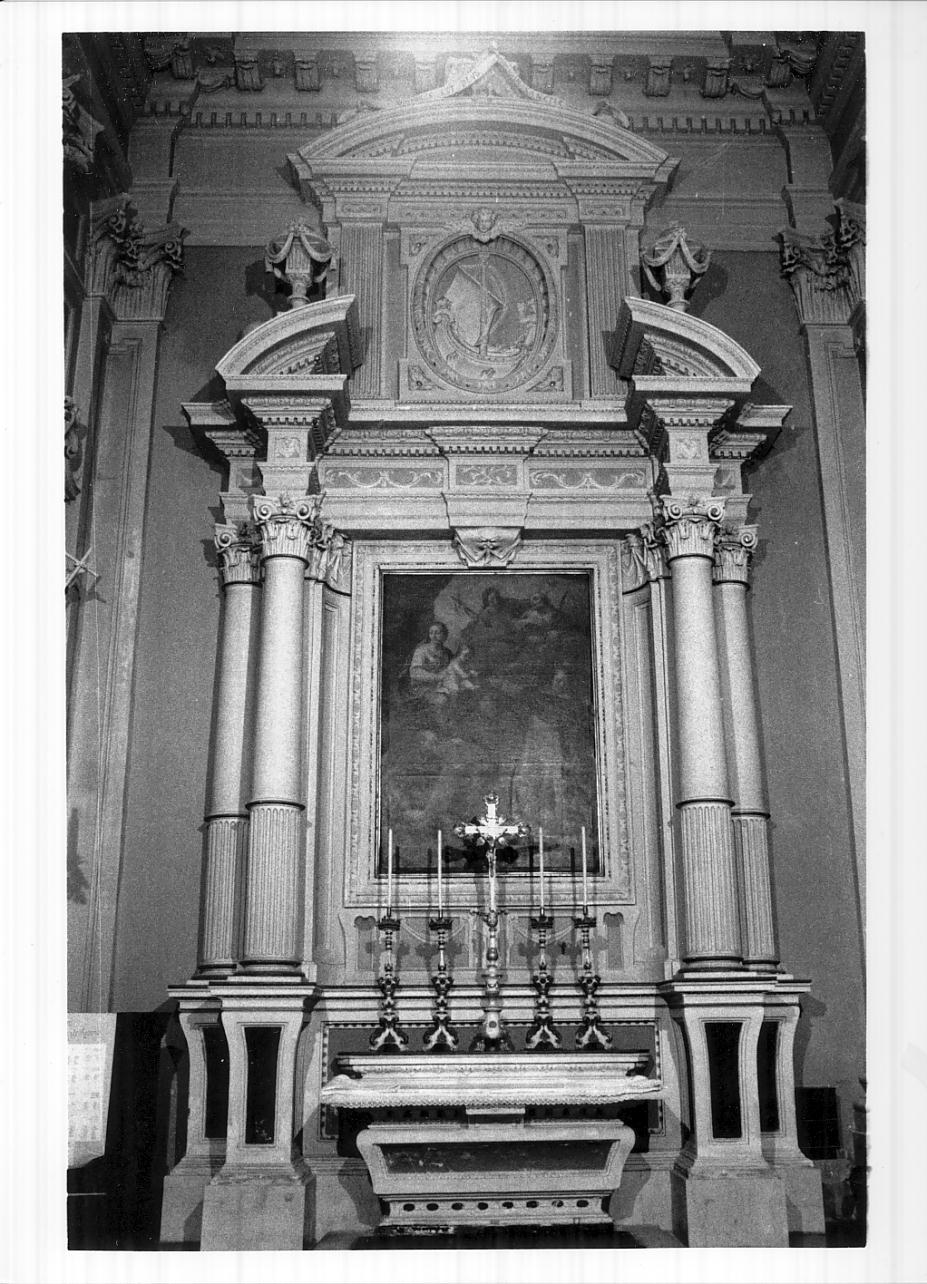altare, insieme di Terzani Davide (sec. XVIII)