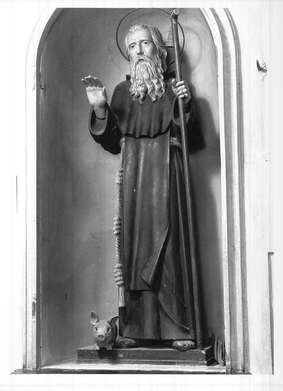 Sant'Antonio Abate, Sant'Antonio Abate (statua, opera isolata) - ambito trentino (primo quarto sec. XX)