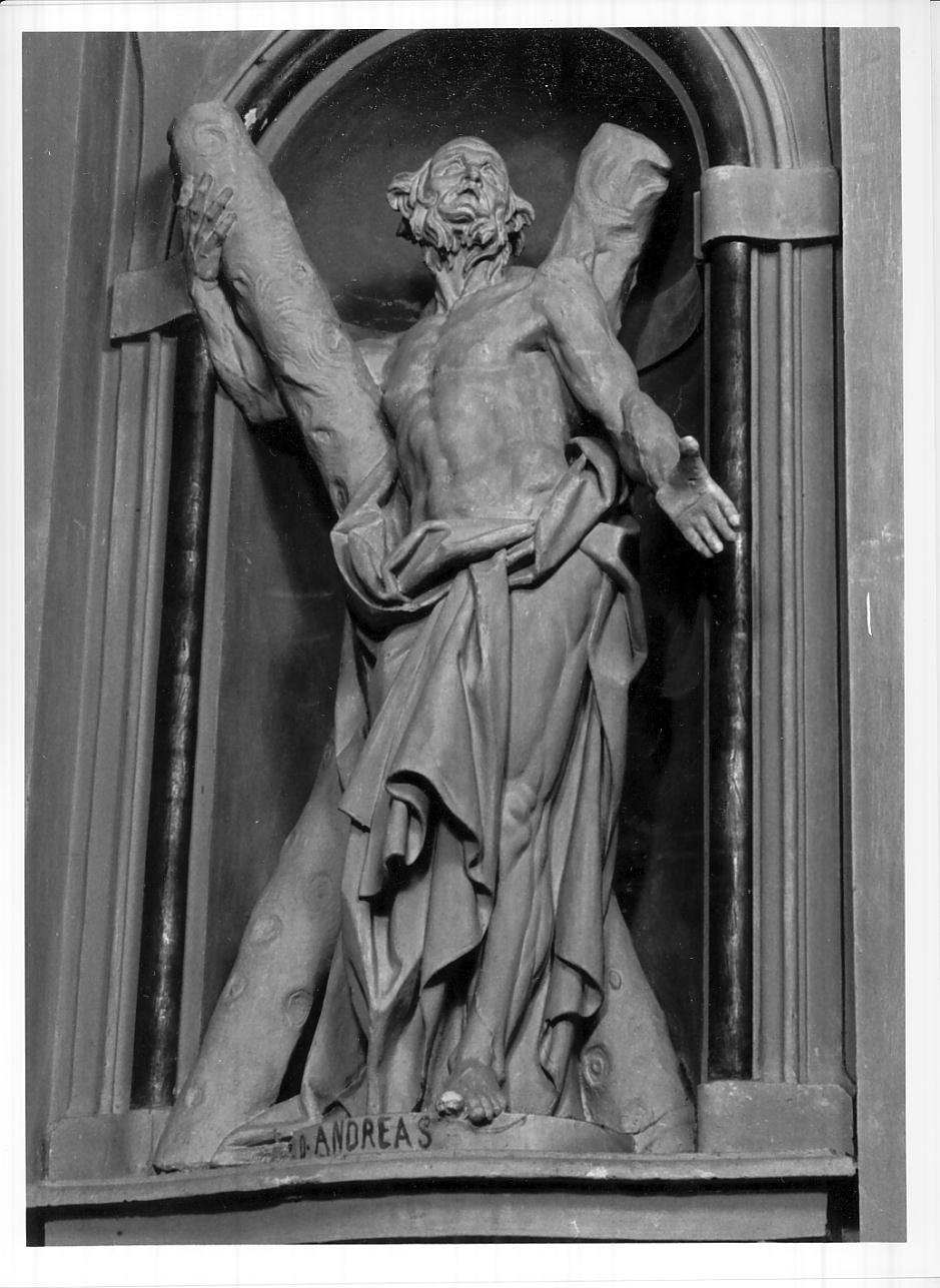 Sant'Andrea, Sant'Andrea (statua, elemento d'insieme) di Salterio Stefano (ultimo quarto sec. XVIII)