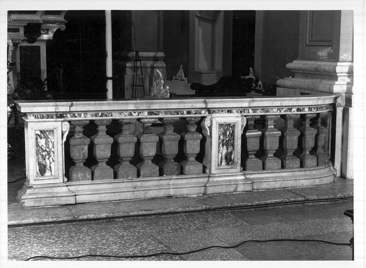 balaustrata, opera isolata - ambito lombardo (sec. XIX)