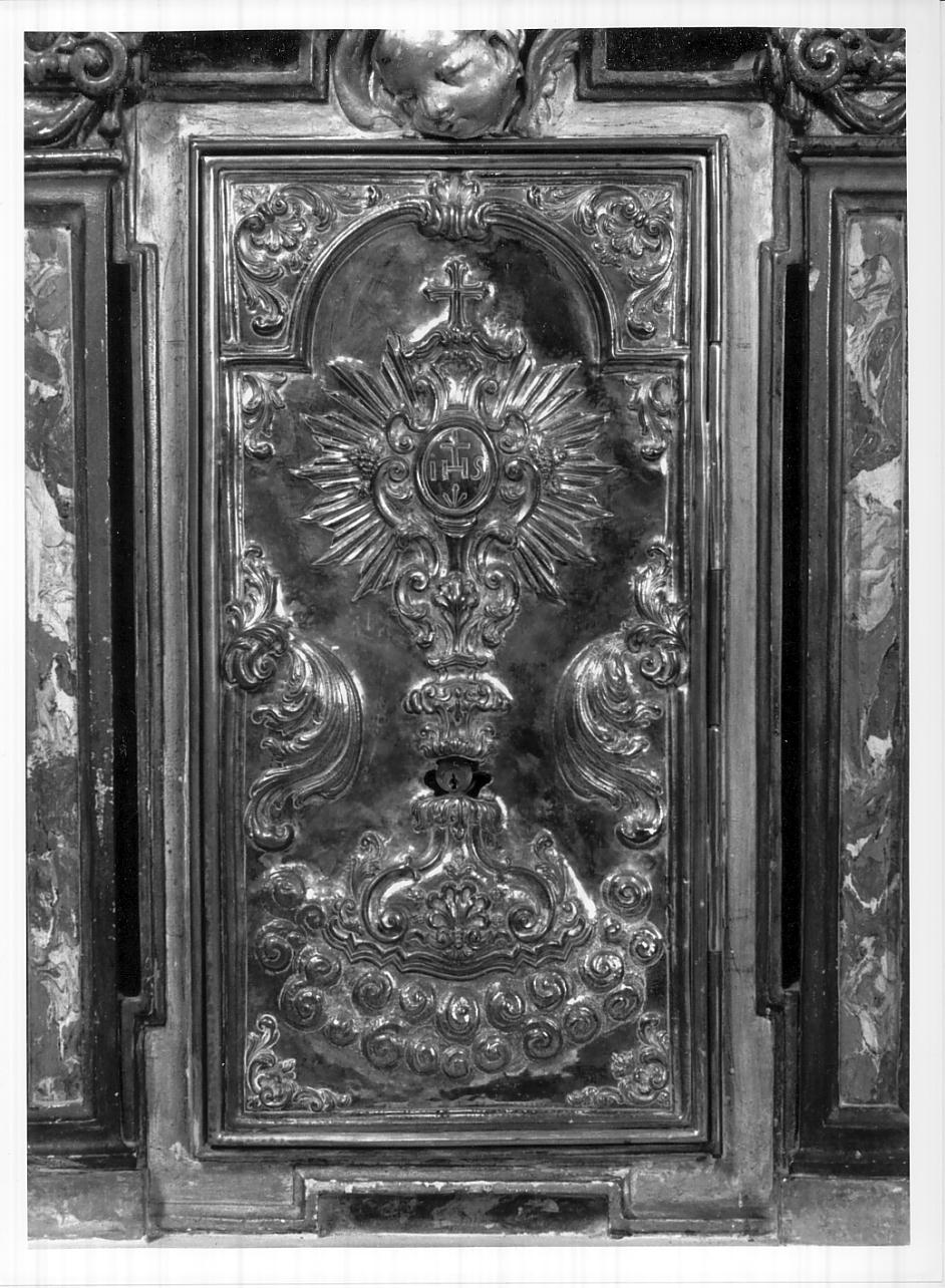 sportello di tabernacolo, elemento d'insieme - ambito lombardo (secondo quarto sec. XVIII)