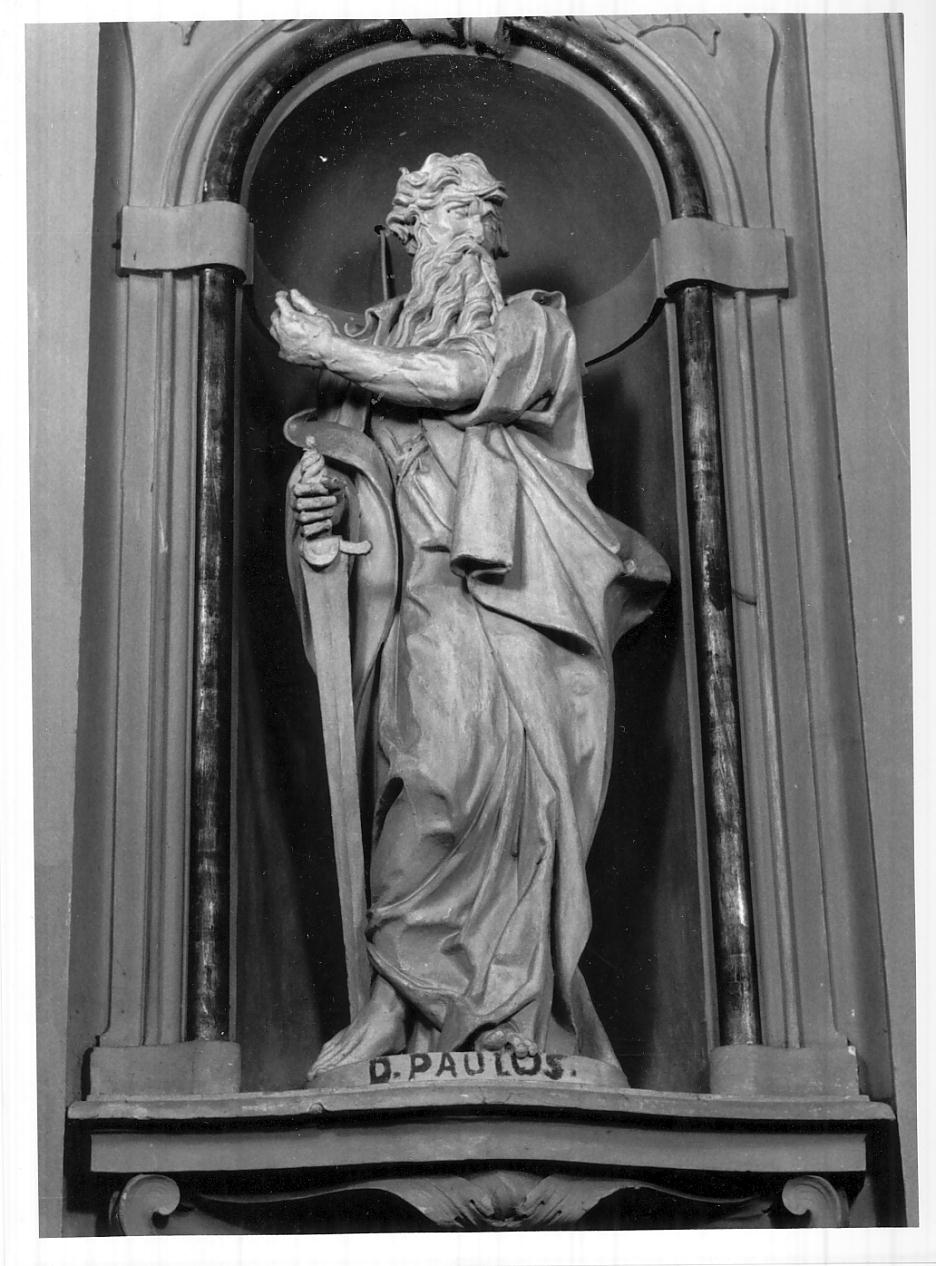 San Paolo (statua, opera isolata) di Salterio Stefano (ultimo quarto sec. XVIII)