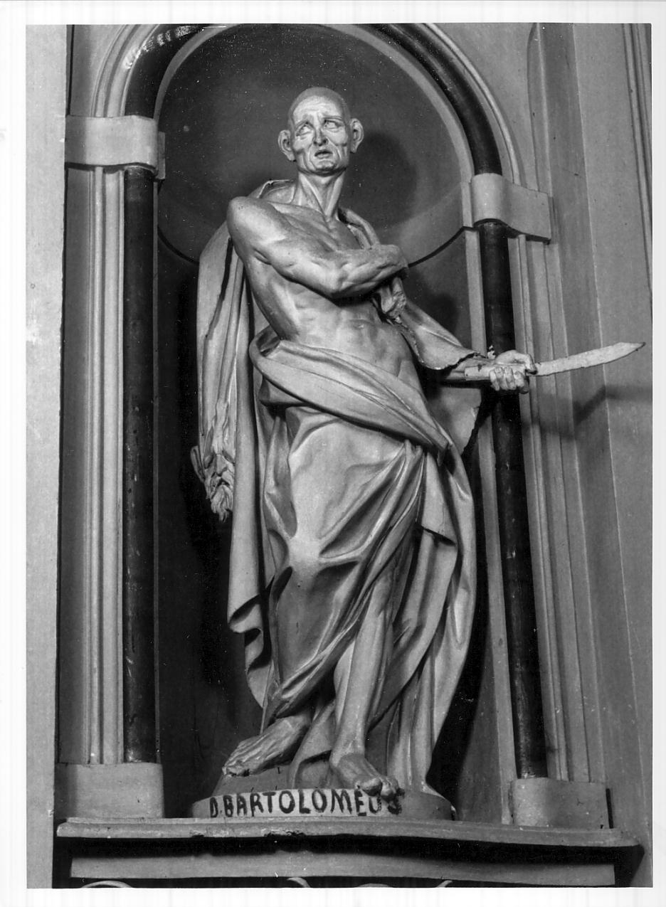 San Bartolomeo, San Bartolomeo (statua, opera isolata) di Salterio Stefano (ultimo quarto sec. XVIII)