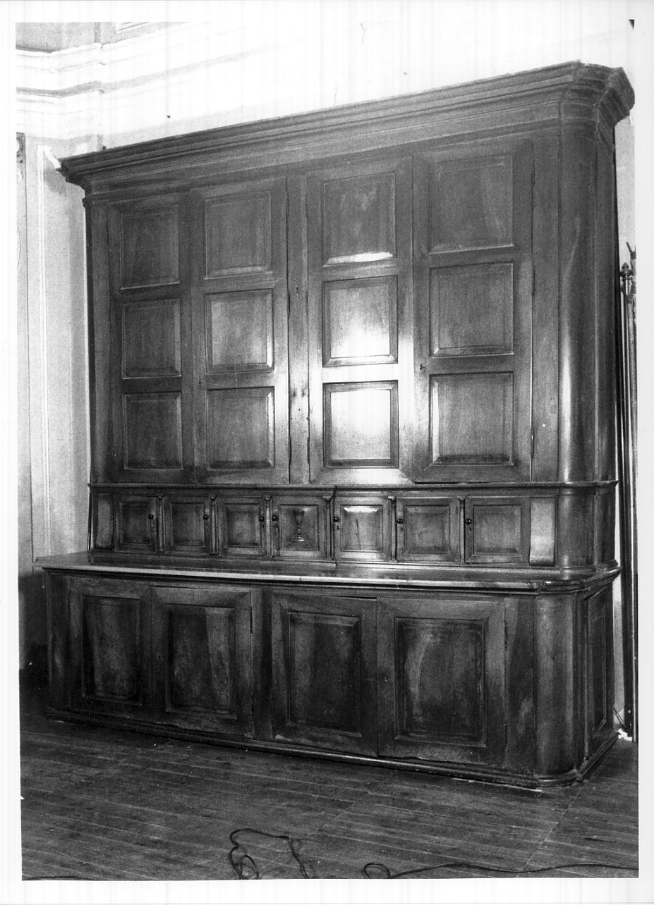 mobile da sacrestia, opera isolata - ambito padano (sec. XVII)