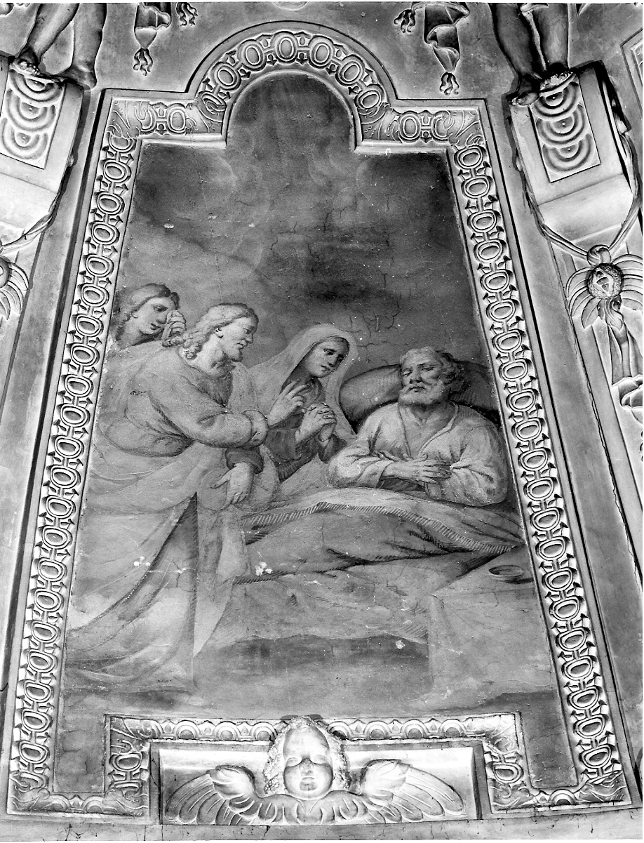 Padri della Chiesa (decorazione pittorica, elemento d'insieme) - ambito bresciano (sec. XVIII)