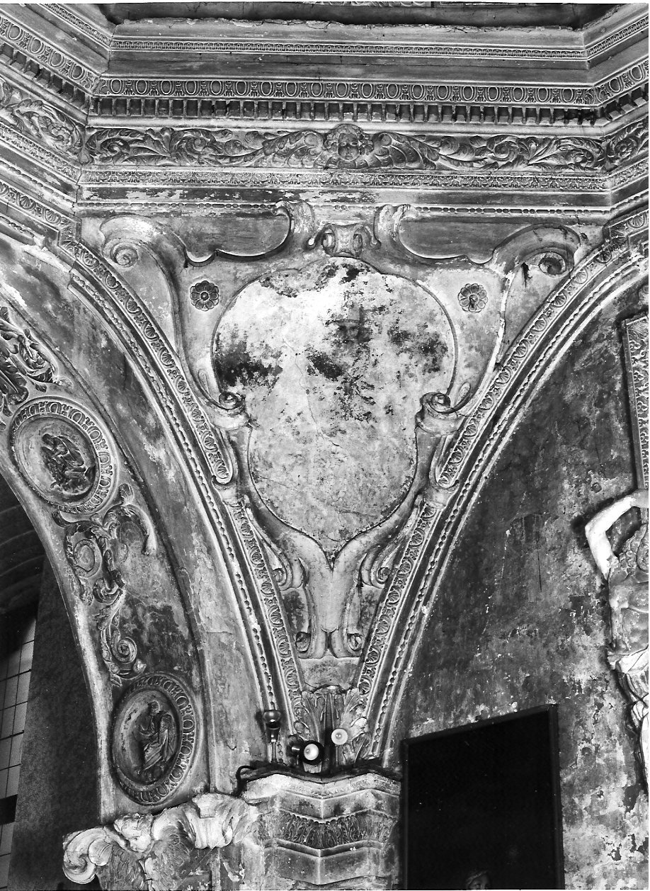 Padri della Chiesa (decorazione pittorica, elemento d'insieme) - ambito bresciano (sec. XVIII)