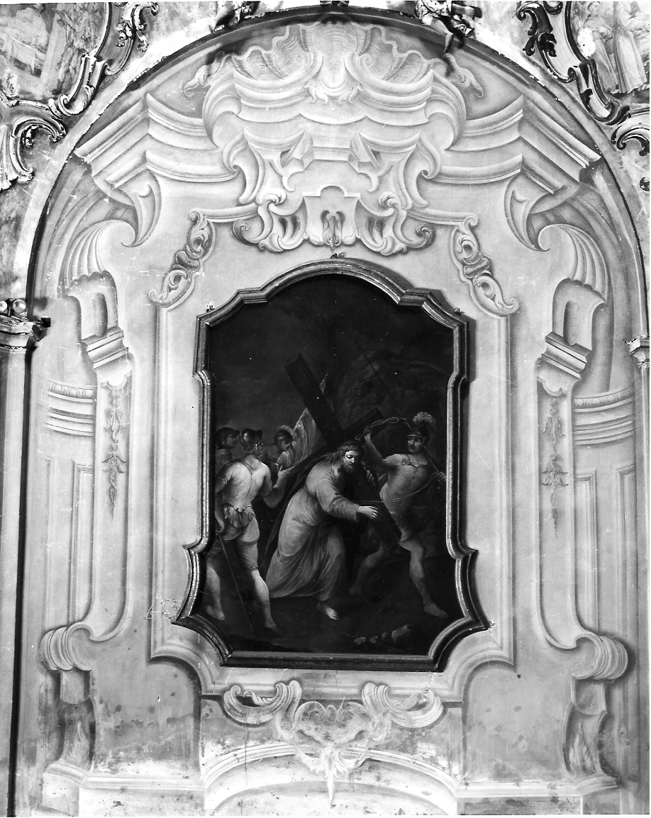 motivi decorativi geometrici (decorazione pittorica, elemento d'insieme) - ambito lombardo (prima metà sec. XVIII)