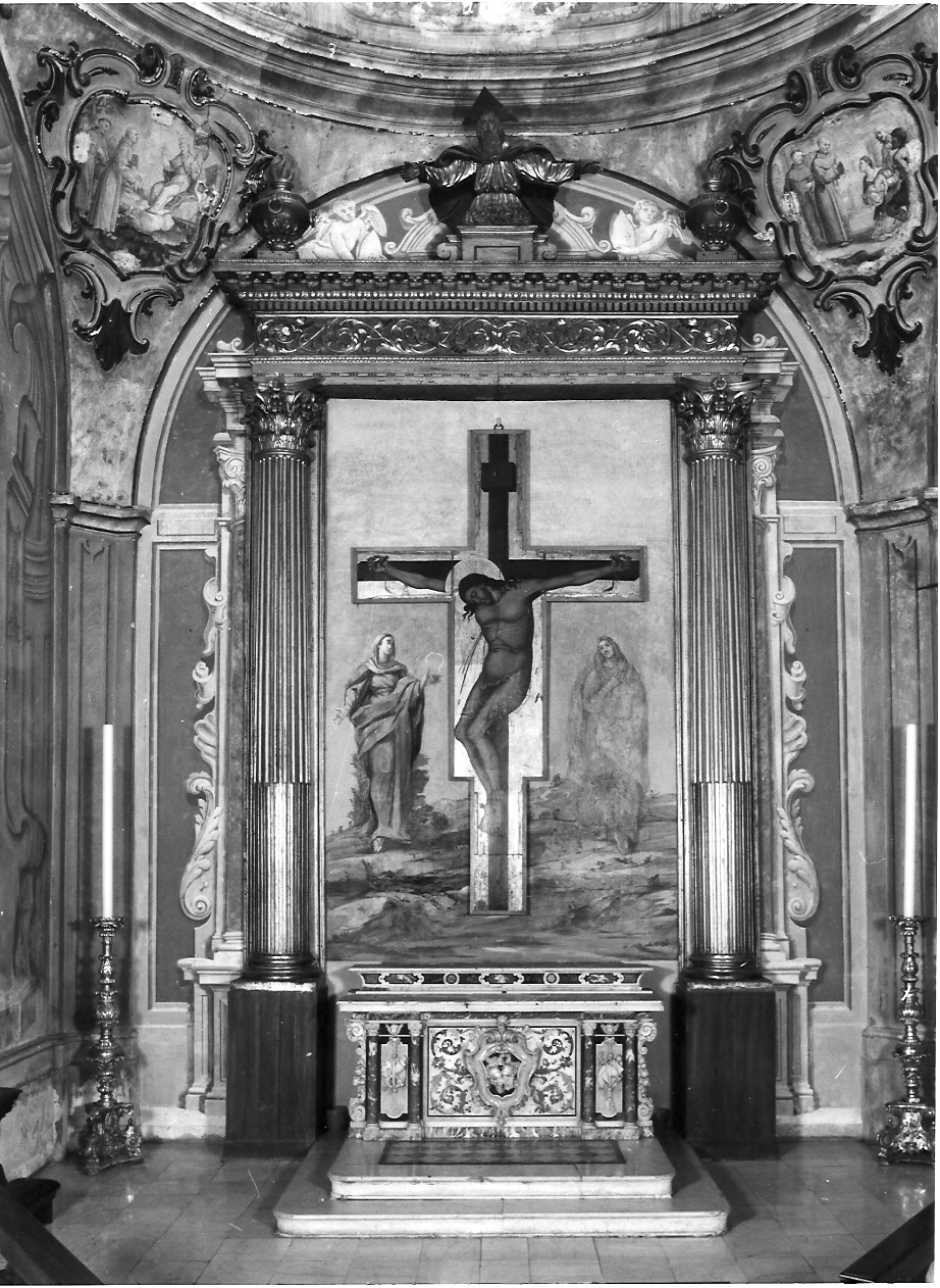 mostra d'altare, opera isolata - ambito lombardo (sec. XVI)