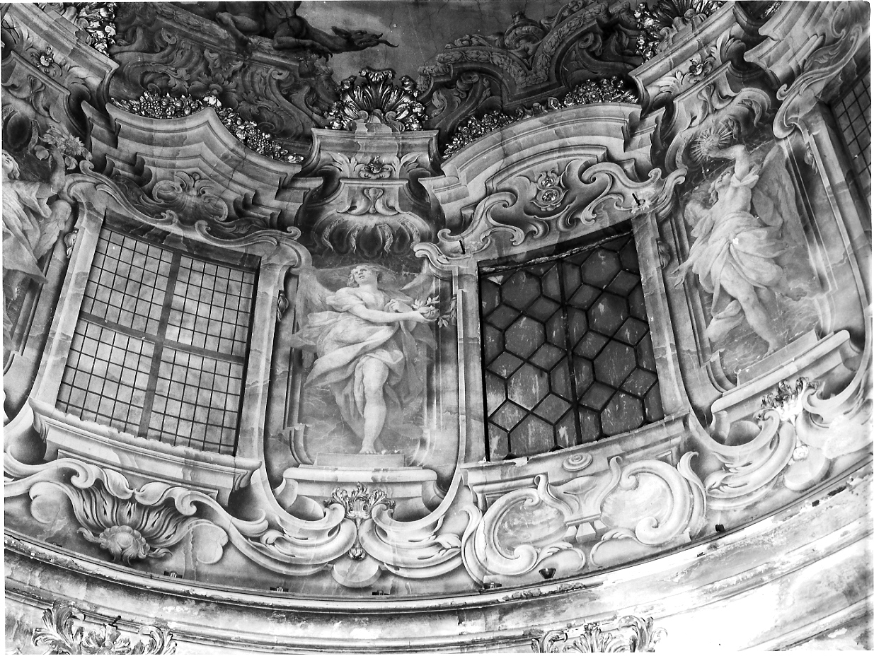 angeli e motivi decorativi (decorazione plastico-pittorica, elemento d'insieme) di Sassi Giovanni Battista, Cucchi Antonio (sec. XVIII)
