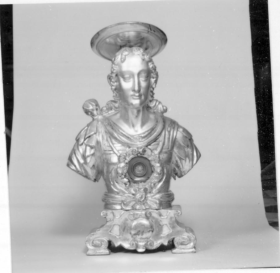 reliquiario - a busto, opera isolata - ambito bresciano (sec. XVIII)