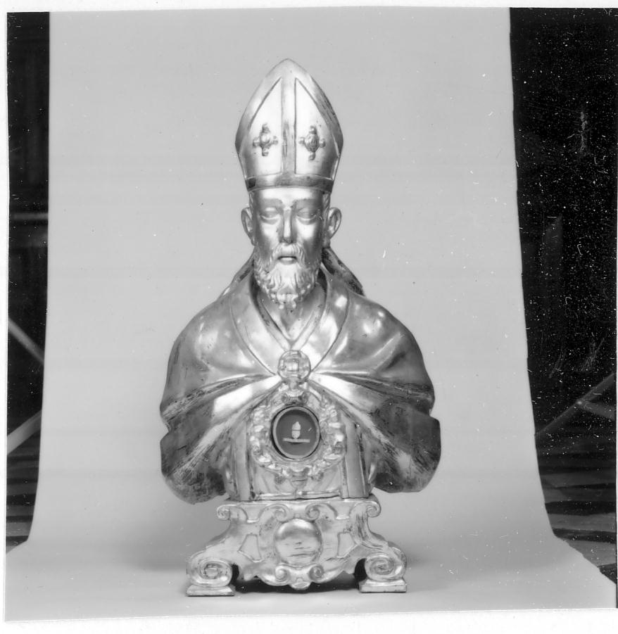 reliquiario - a busto, opera isolata - ambito bresciano (sec. XVIII)