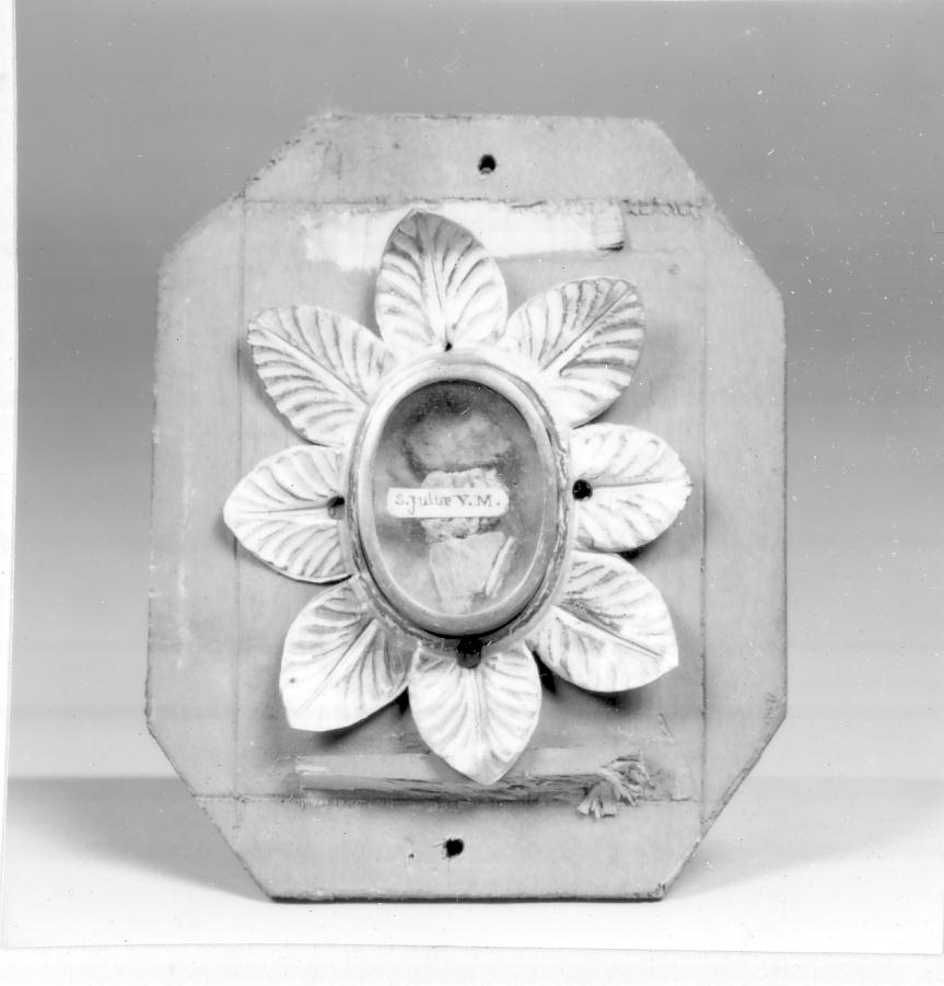 reliquiario, frammento - ambito bresciano (sec. XVIII)