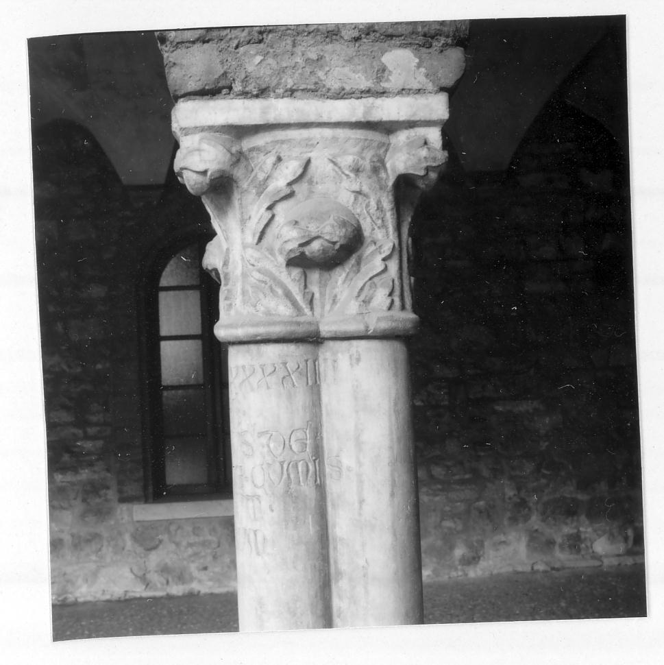 capitello, elemento d'insieme di De Frizzoni Guglielmo da Campione (sec. XIV)