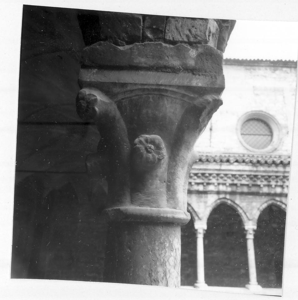 capitello, elemento d'insieme di De Frizzoni Guglielmo da Campione (sec. XIV)