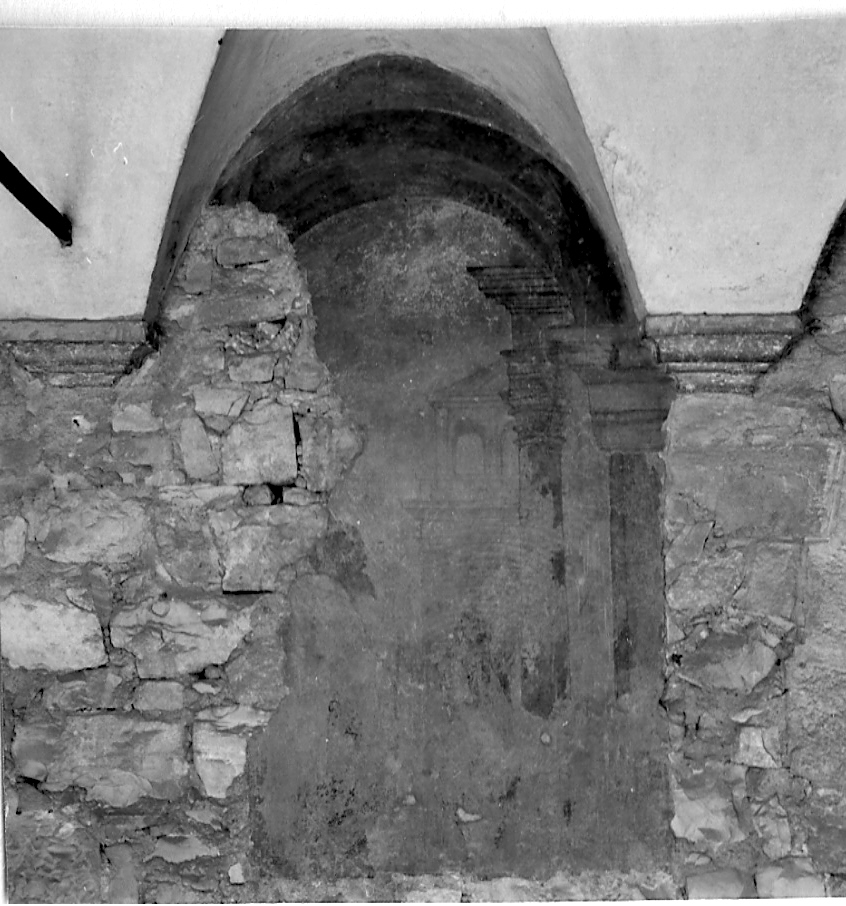 dipinto, frammento - ambito bresciano (sec. XVII)