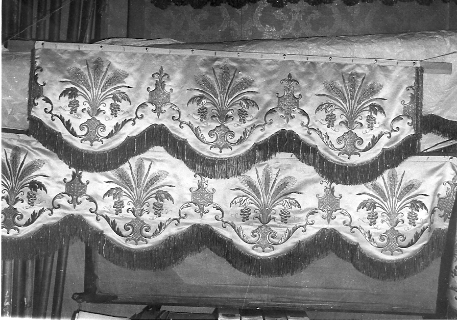 baldacchino processionale, opera isolata - ambito bresciano (seconda metà sec. XVIII)