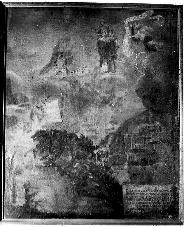 la ottenuta serenità (ex voto, opera isolata) - ambito bresciano (sec. XVIII)