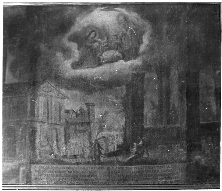 miacolo della pioggia (ex voto, opera isolata) - ambito bresciano (sec. XVIII)