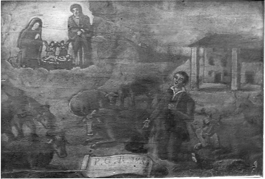 armento risanato (ex voto, opera isolata) - ambito bresciano (sec. XIX)