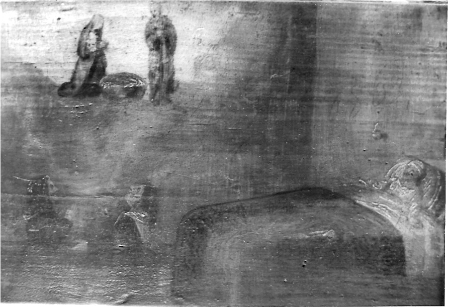 guarigione di un malato (ex voto, opera isolata) - ambito bresciano (sec. XIX)