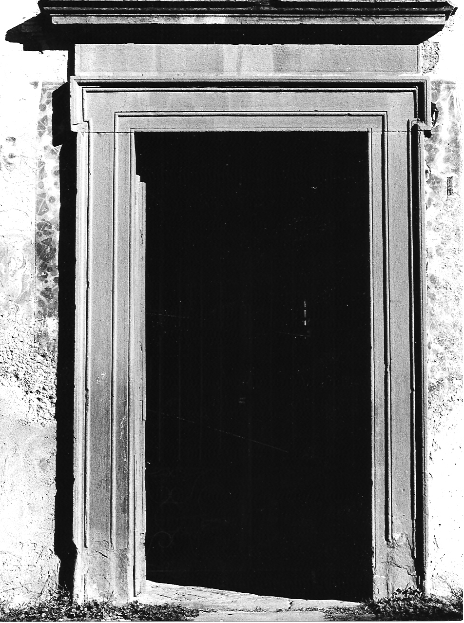 portale, opera isolata - ambito bresciano (seconda metà sec. XVII)