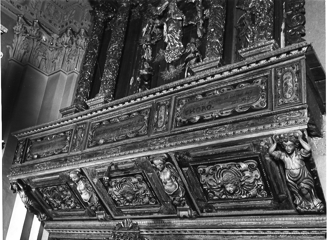 cantoria, opera isolata - ambito bresciano (sec. XVII)