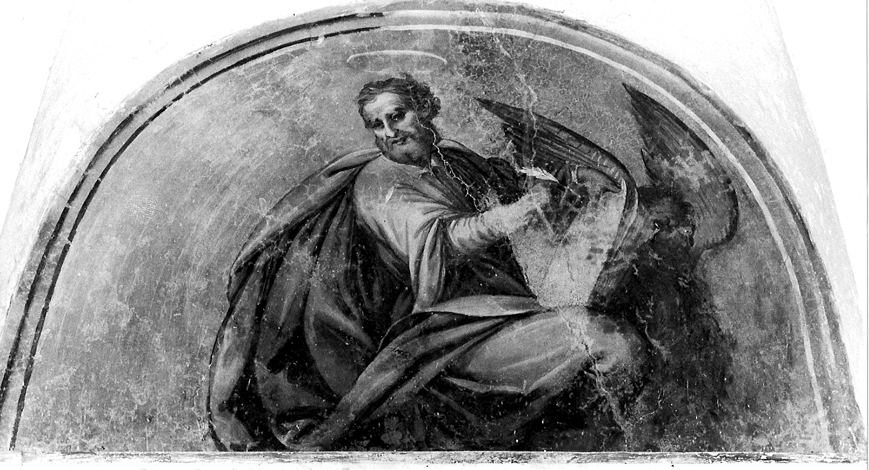 quattro evangelisti (dipinto, insieme) di Voltolini Domenico (attribuito) (prima metà sec. XVIII)