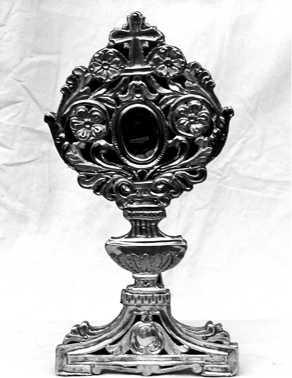 reliquiario, opera isolata - ambito lombardo (fine/inizio secc. XVIII/ XIX)
