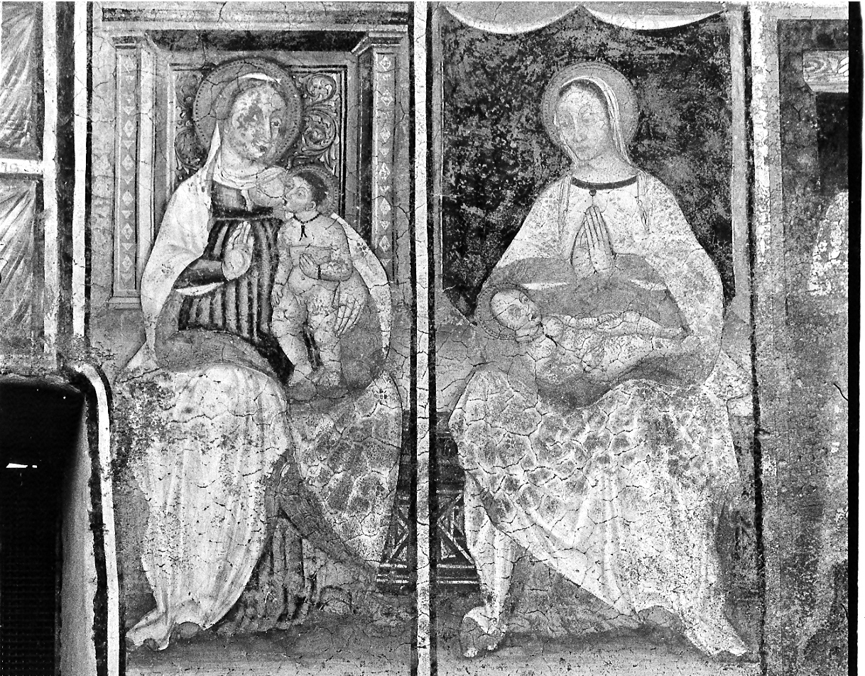 Madonna con Bambino (dipinto, opera isolata) - ambito lombardo (fine/inizio secc. XV/ XVI)