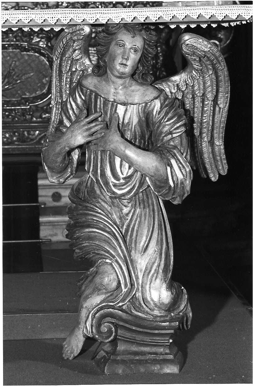 angelo (statua, opera isolata) - ambito bresciano (sec. XVII)