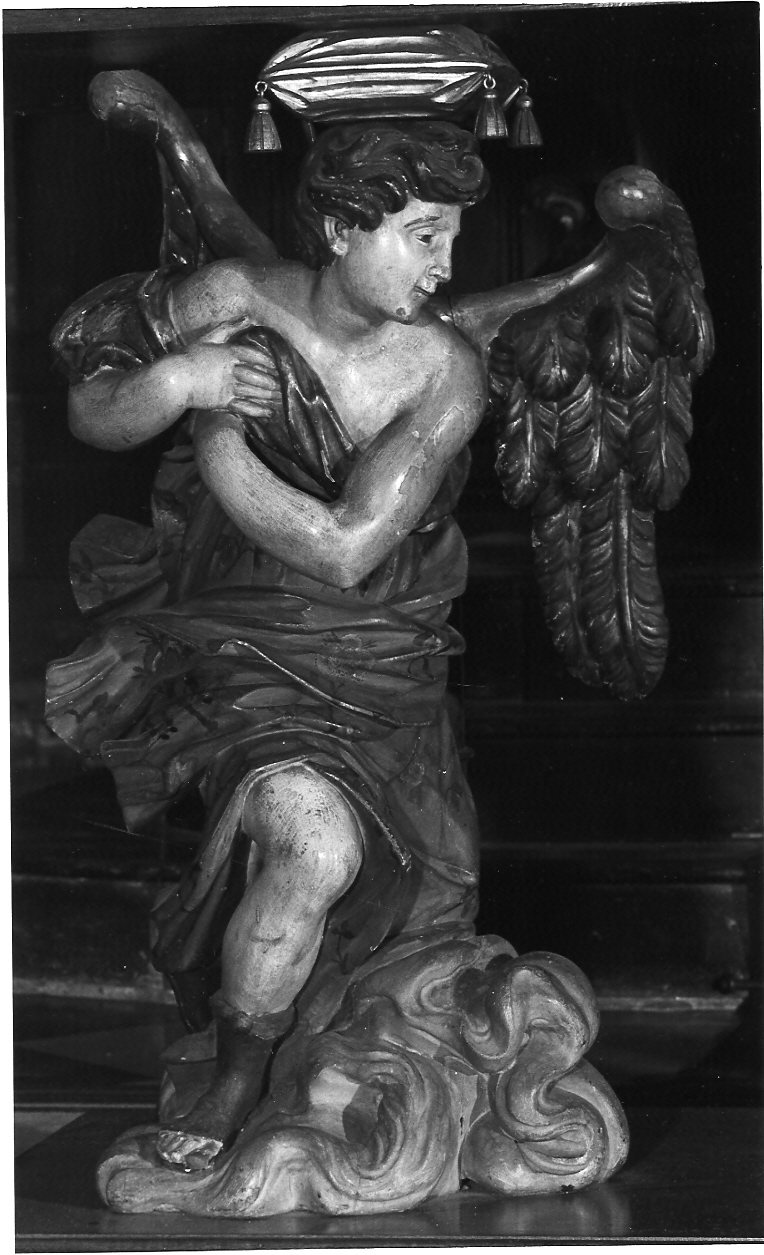 angelo (statua, opera isolata) - ambito bresciano (sec. XVIII)