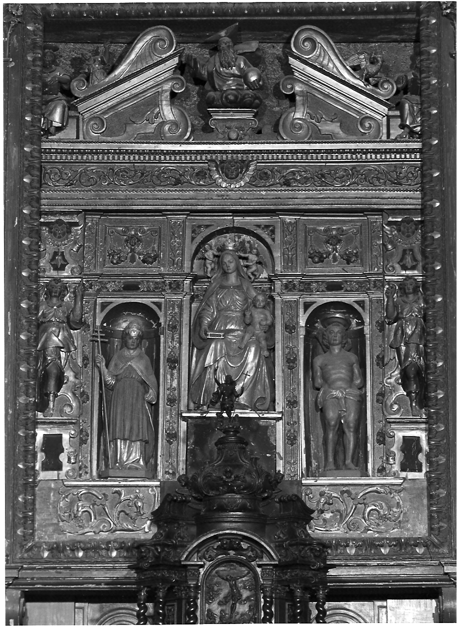 ancona, opera isolata - ambito bresciano (fine/inizio secc. XVI/ XVII)