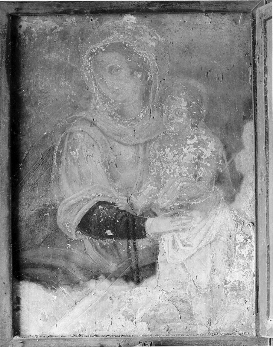 Madonna con Bambino (dipinto, opera isolata) - ambito cremonese (seconda metà sec. XVI)