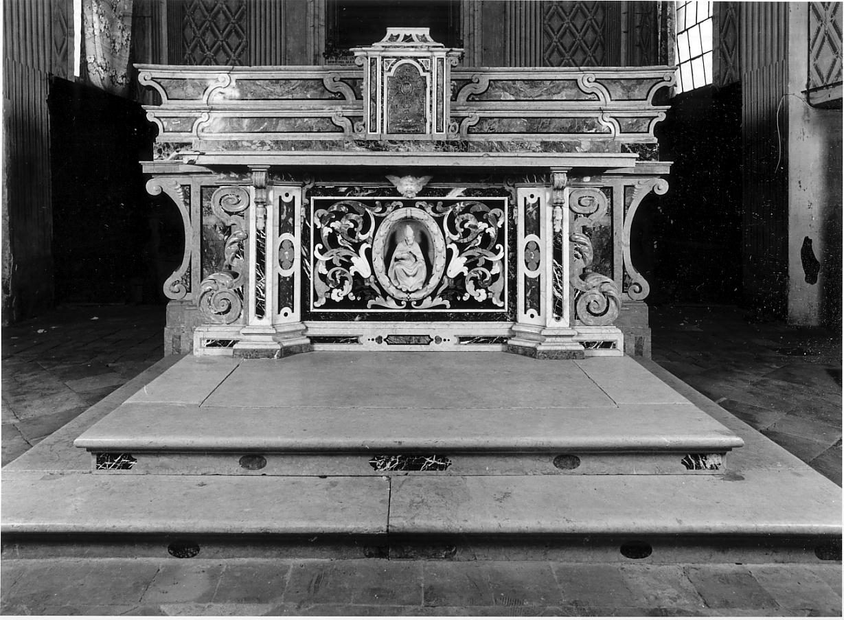 altare maggiore, opera isolata - ambito bresciano (seconda metà sec. XVIII)