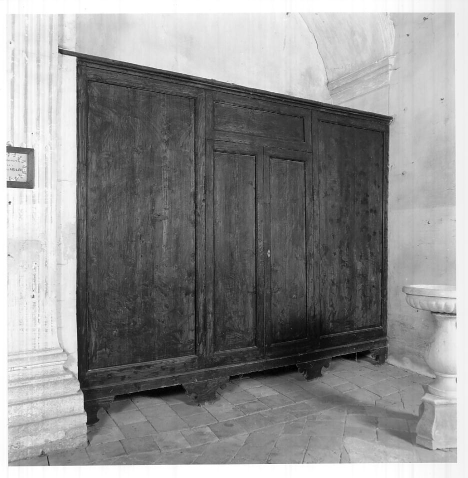 armadio, opera isolata - ambito ostianese (seconda metà sec. XVIII)