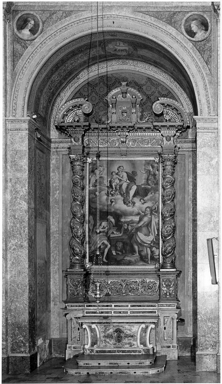 altare, elemento d'insieme - ambito bresciano (prima metà sec. XVIII)