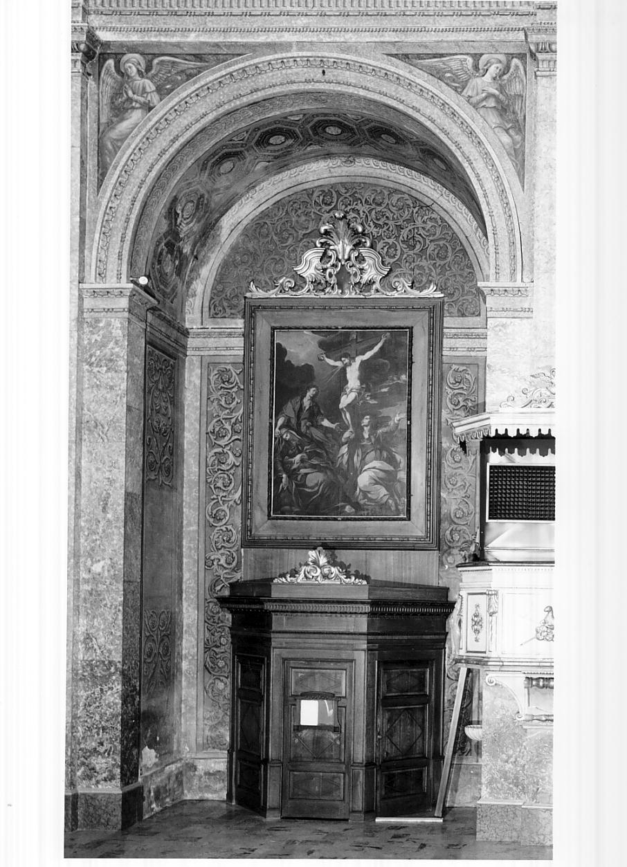 crocifissione (dipinto, opera isolata) di Venturelli (sec. XVII)