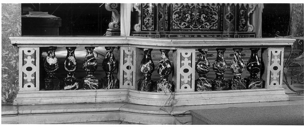 balaustrata, elemento d'insieme - ambito bresciano (seconda metà sec. XVII)