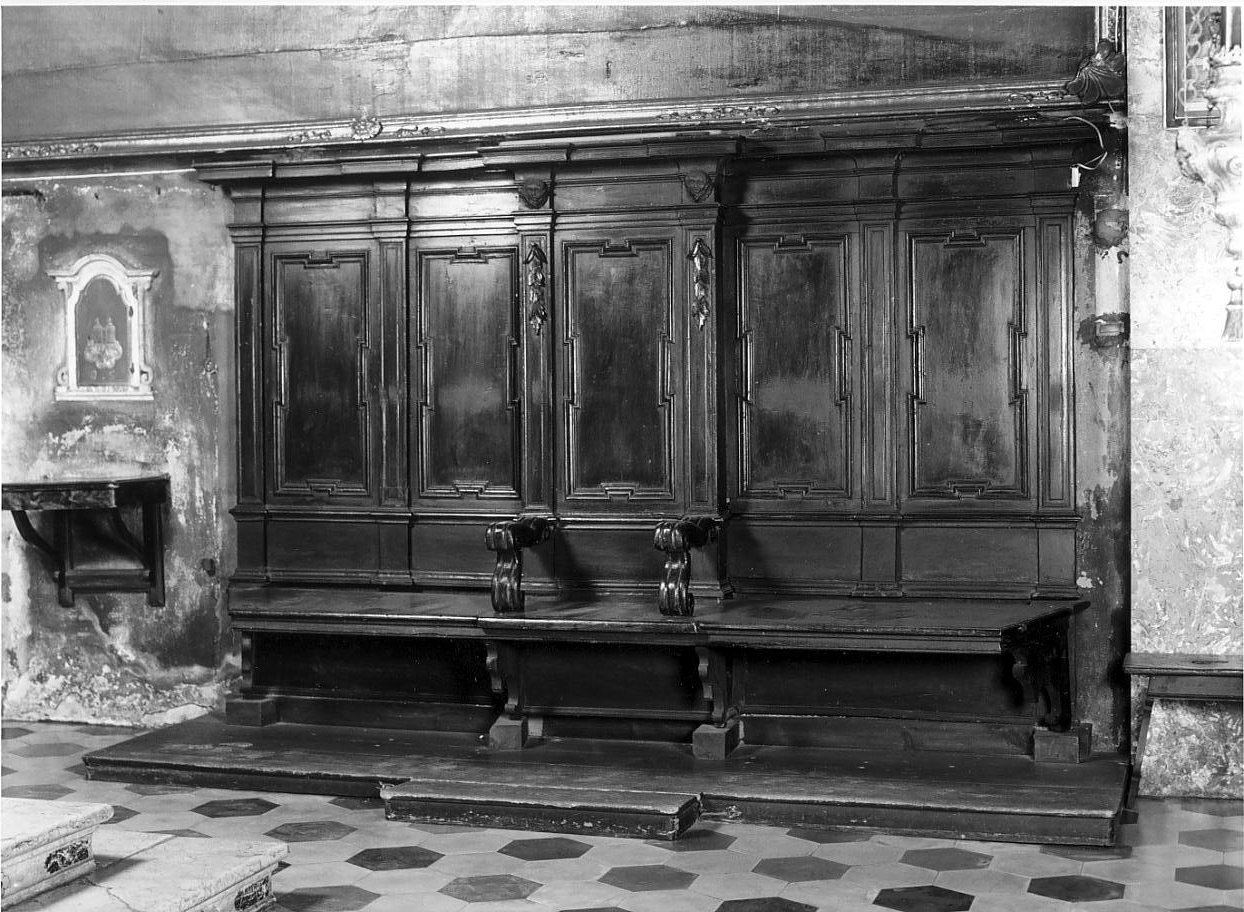 bancale, opera isolata - ambito italiano (prima metà sec. XVIII)