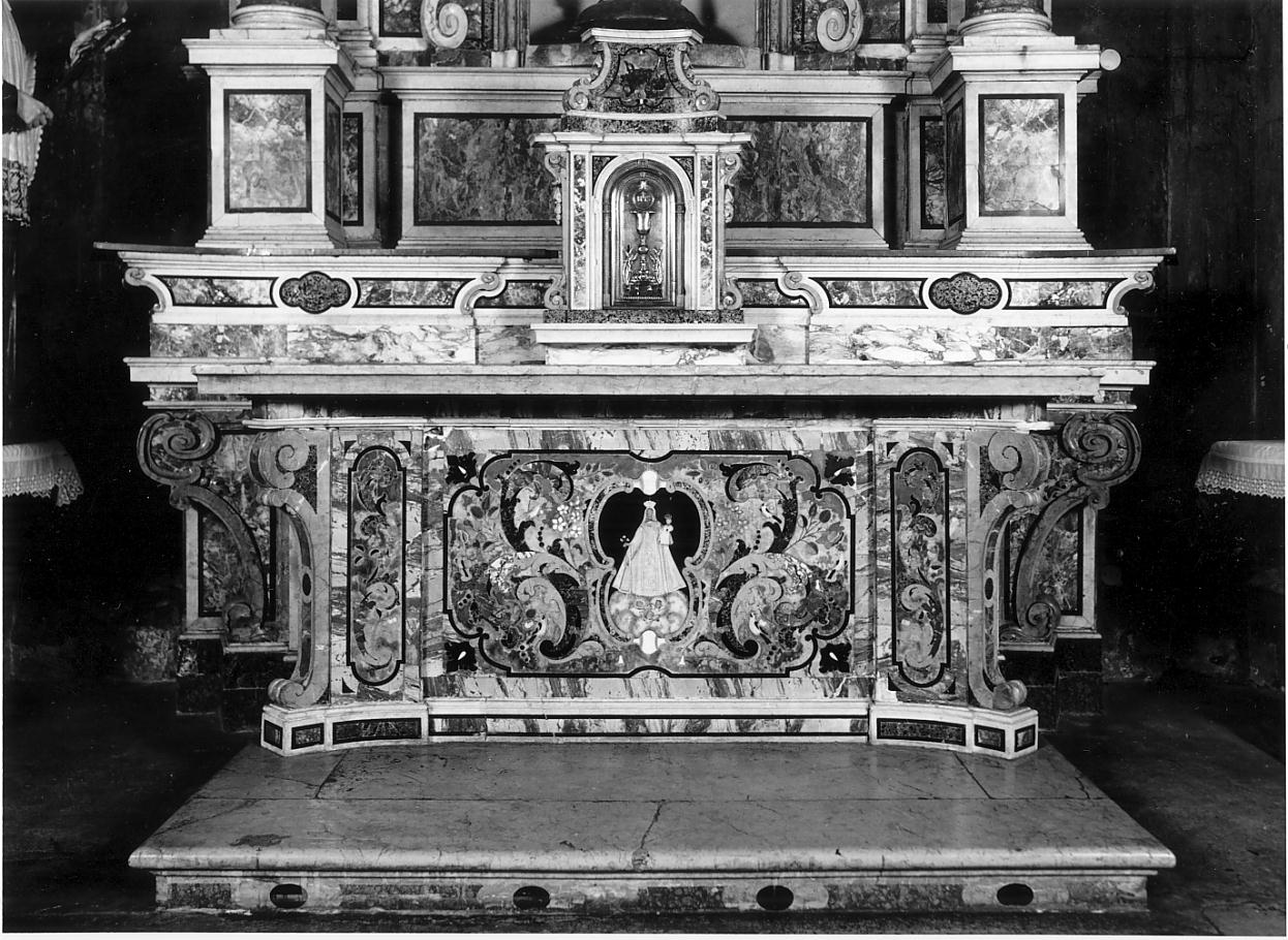 altare, insieme - ambito bresciano (seconda metà sec. XVIII)