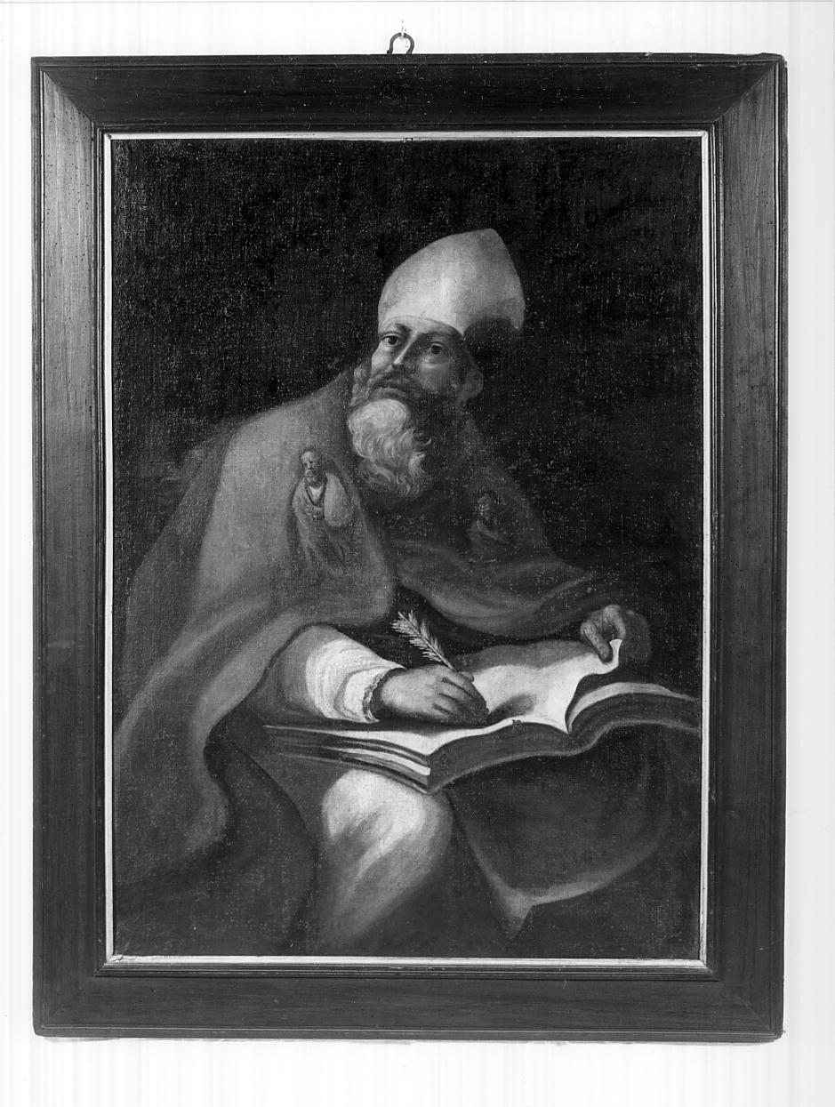 Sant'Agostino (dipinto, elemento d'insieme) - ambito bresciano (seconda metà sec. XVII)