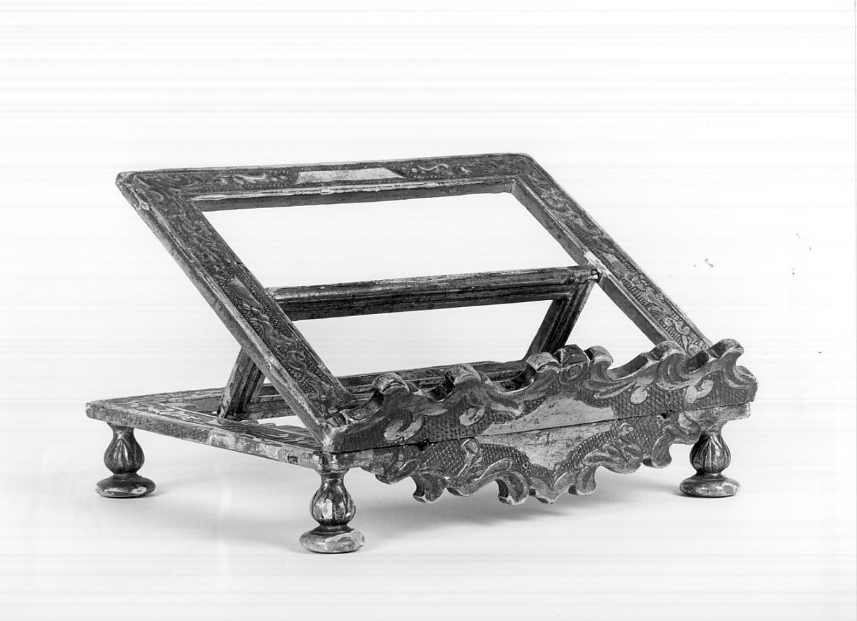 leggio d'altare, opera isolata - ambito ostianese (prima metà sec. XVIII)