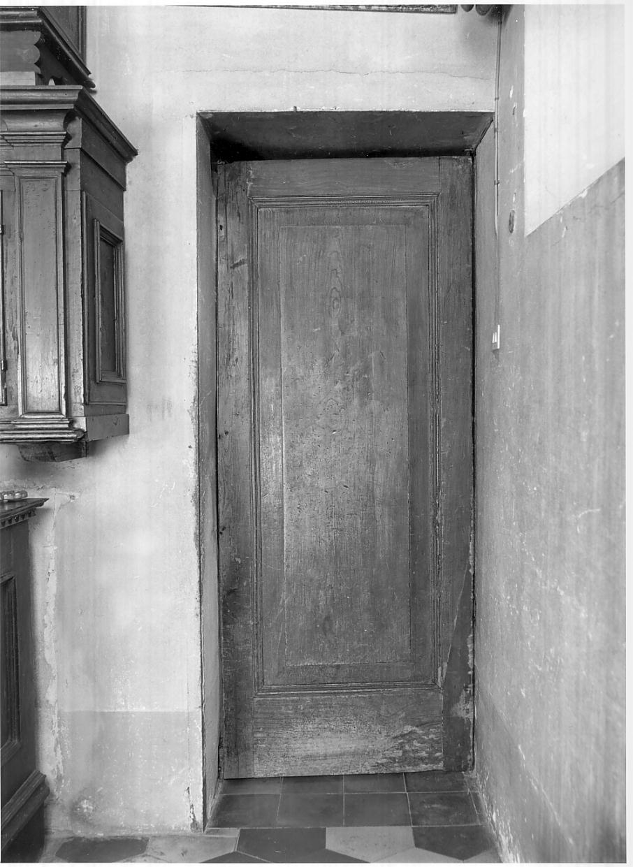 porta, opera isolata - ambito ostianese (prima metà sec. XX)